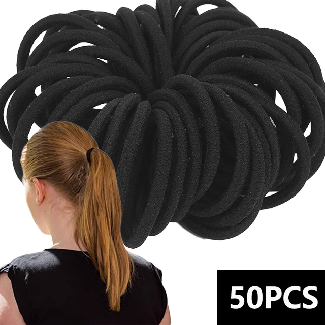 Cheveux Ribbon Hair Tie Black One Size