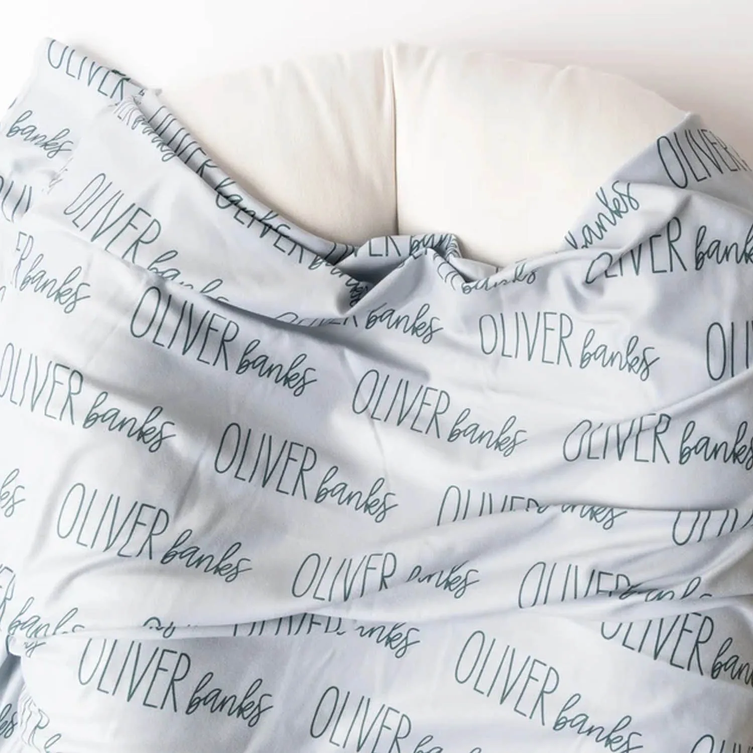 LVYZIHO Personalized Name Swaddle Set , Baby Name Hat, Bow, Baby Swaddle, Modern Font Duo