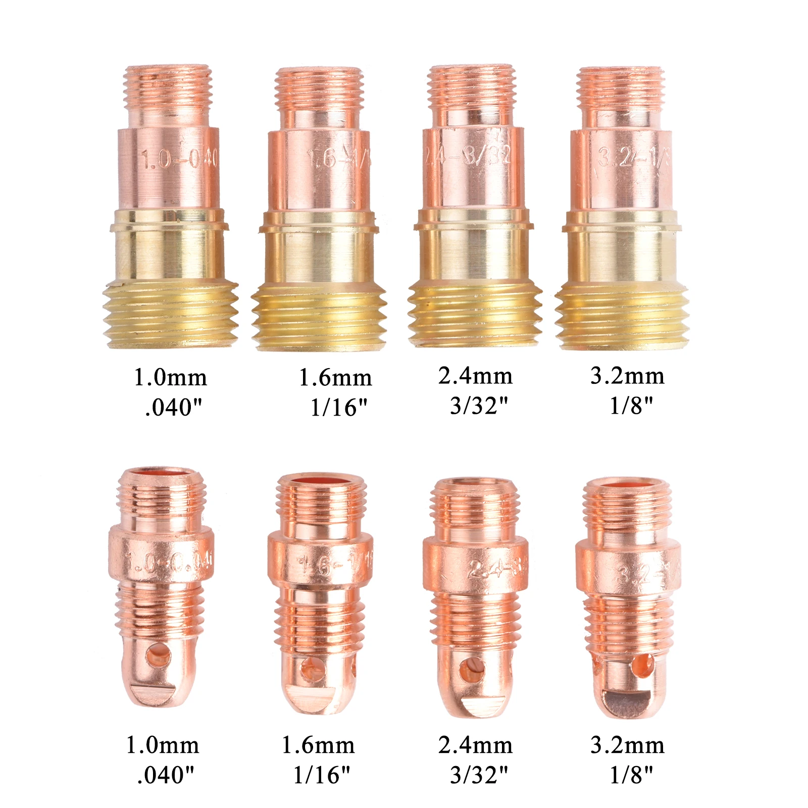 Welding Torch 52Pcs TIG Welding Torch Stubby Gas Lens For WP17 WP18 WP26 TIG 10 High Temperature Glass Cup Kit Durable Practical Accessories