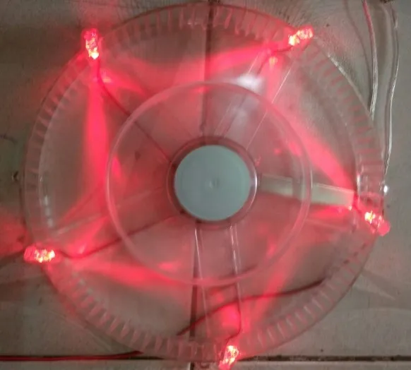 Grande Rodada Case pc Fan Led Interruptor de Controle de Velocidade Frente e Reverso 13 Lâminas Silen Refrigeração Mute 220 30 22cm 12v Tamanho
