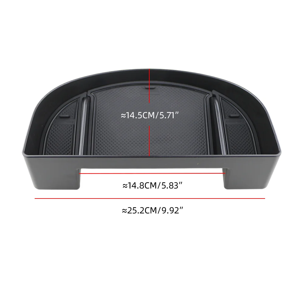 Auto Front Dashboard Lagerung Box für BYD Dolphin 2022-2025 Hinten Navigation Bildschirm Lagerung Box Organizer Innen Zubehör – Detail 7