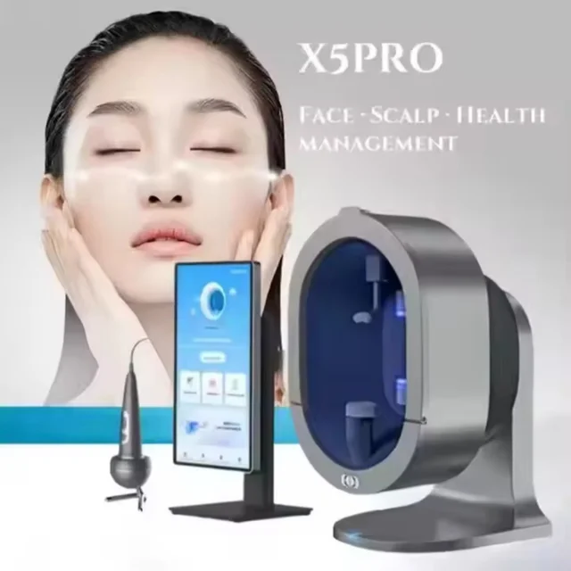Professional 3D Facial S5 Camera Scanner UV Skin and Hair Analysis Measuring Machine Digital Facial Scanner Skin Analyzer 1