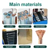 GLITTER 811A mesin las Spot denyut nadi untuk mesin las Pak baterai Lithium dengan solder jarak jauh 75A pena 3