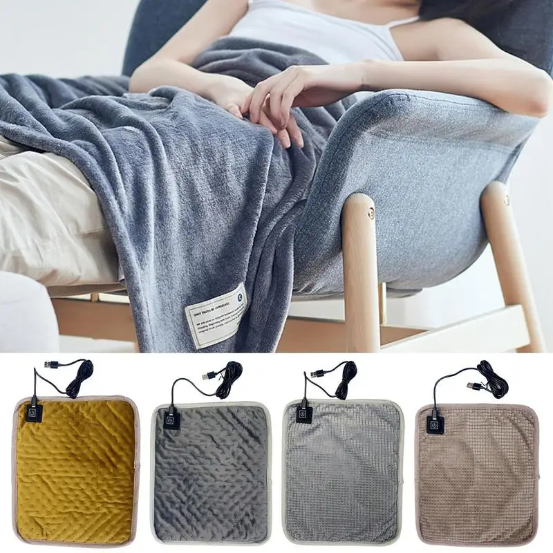 

Electric Blanket Universal Multifunctional Electric Heating Pad Heated Blanket Soft Comfortable With 1.5m Extension Data Cable