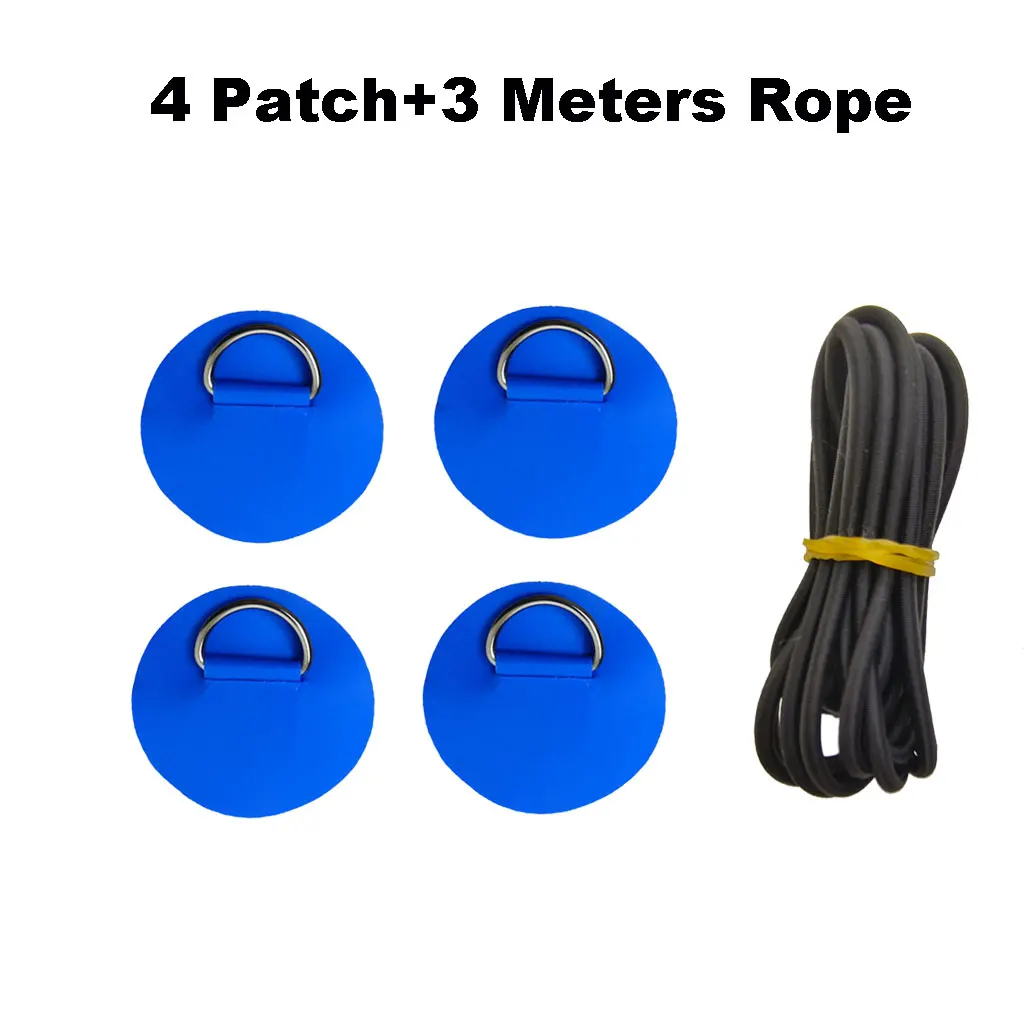 Versatile 6.5CM D-Ring PVC Patch for Watercraft and Outdoor Gear