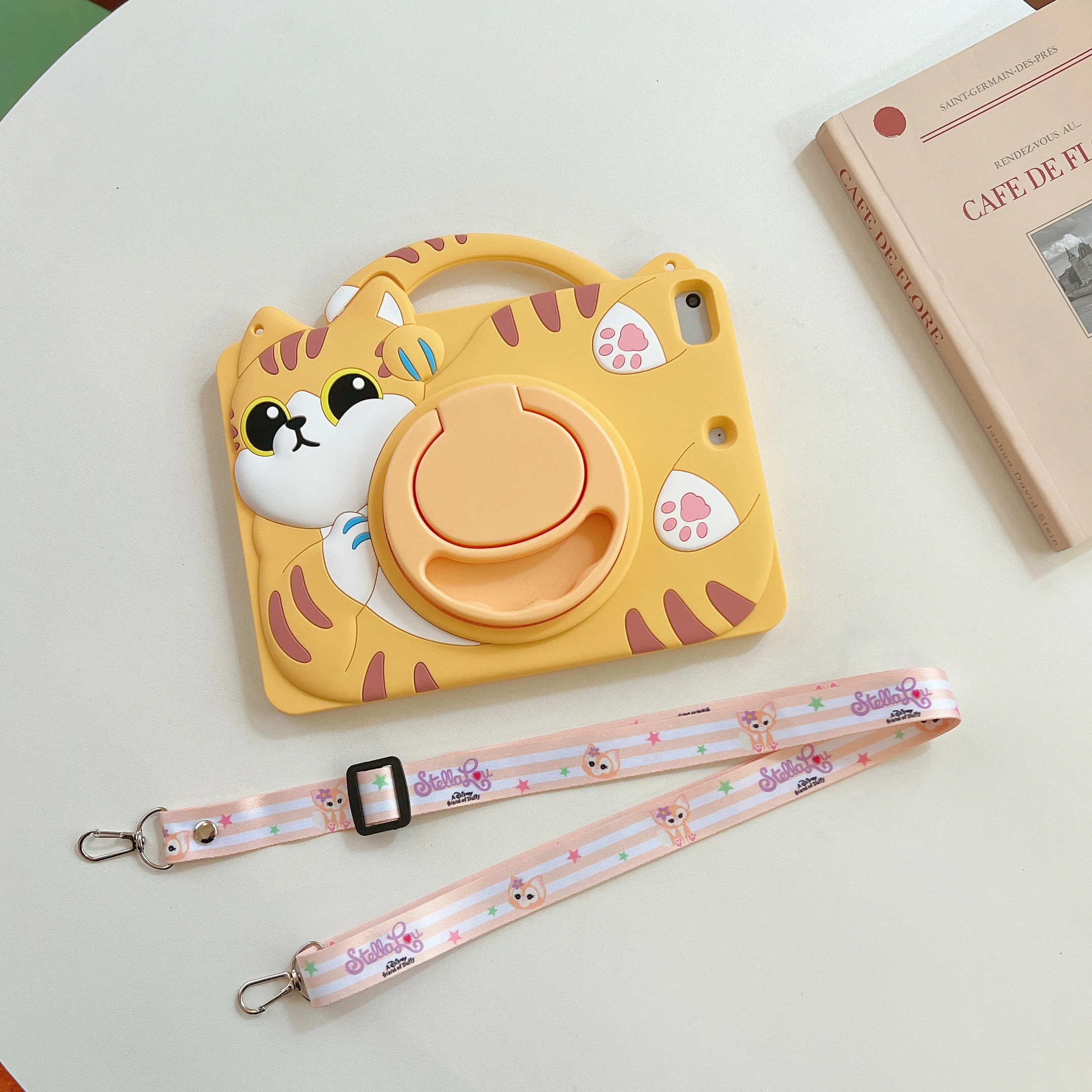 Kids Cartoon Tablet Stand Cover, Protective Case