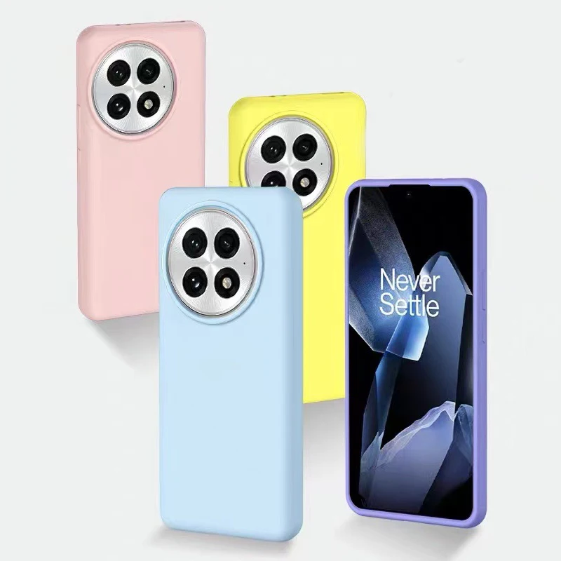 Premium Soft Liquid Silicone Case with Flocked Interior - Protective Shell
