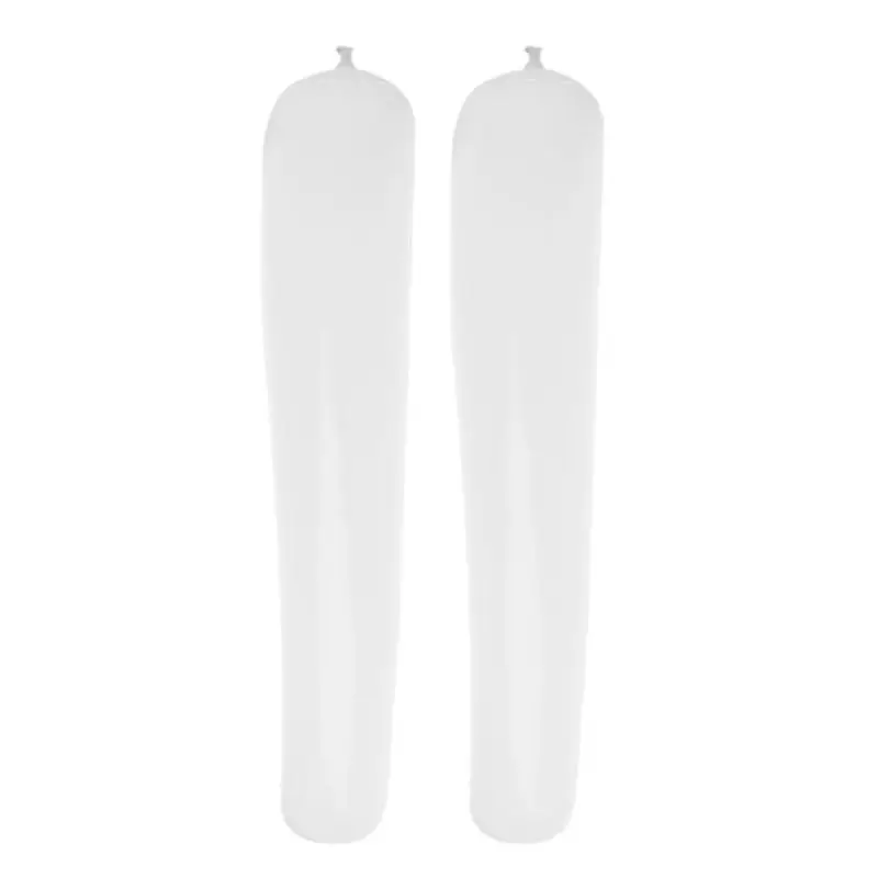 Y166 2개 부츠 스탠드 홀더 50cm 높이 신발 랙 지원 풍선 PVC 긴 여성 S