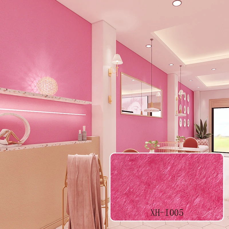 Plant Fiber Ecological Wall Clothing Fiber Coating Bedroom Luxury Background Wall Decoration Instead Of Wallpaper Stickers