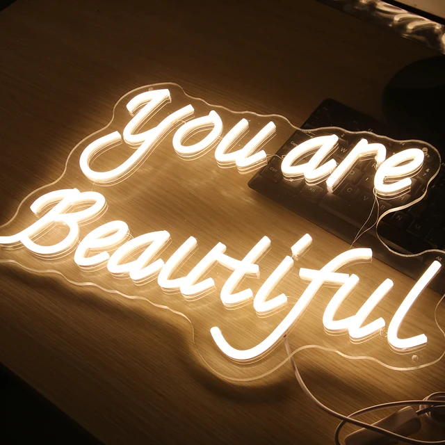 다양한 사인 디자인과 안정적인 전압, 무료 배송 등 다양한 장점을 가지고 있는 네온 사인 사용자 정의 조명 야간 조명 침실 거실 장식 벽 광고 보드