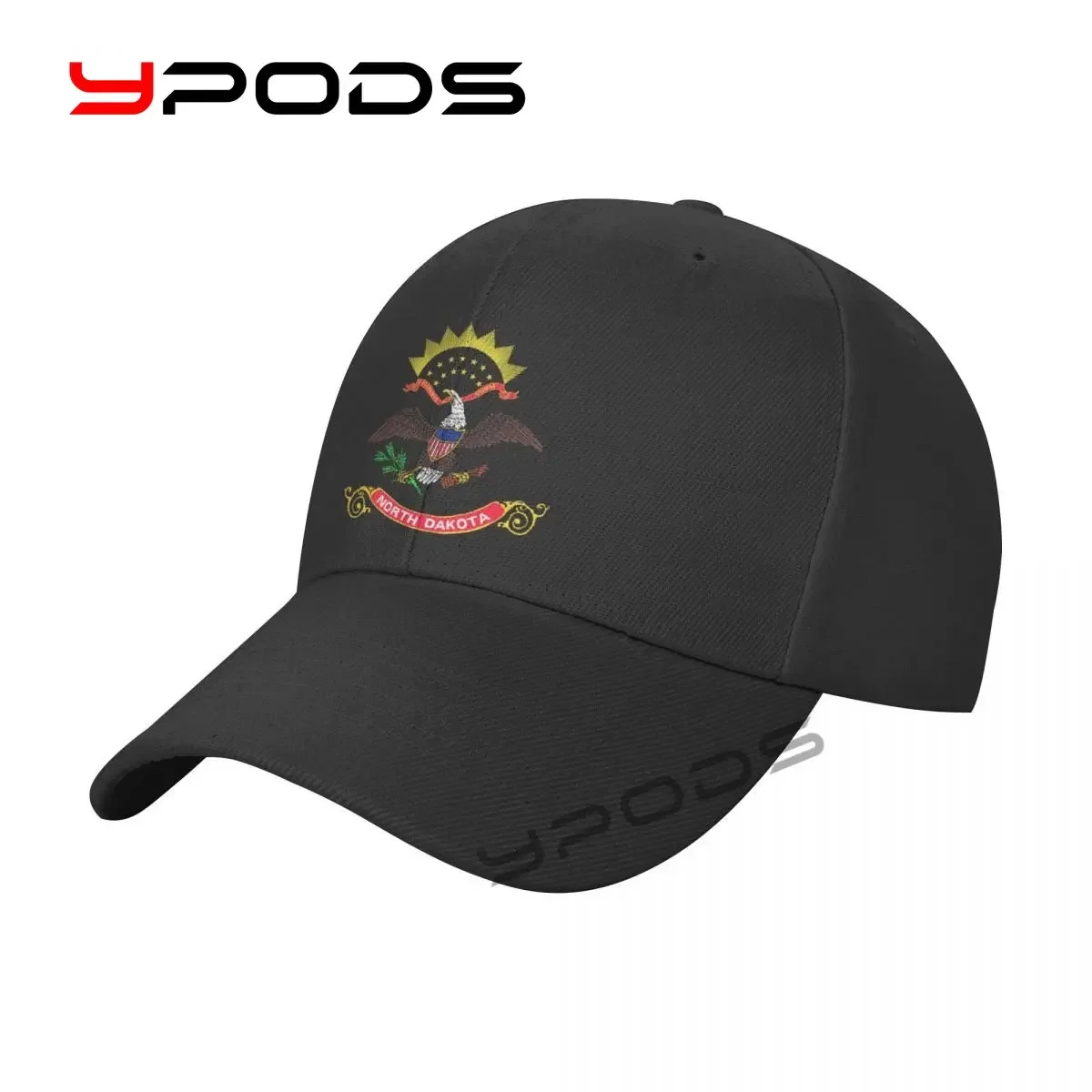 

Flag Of North Dakota State New Baseball Caps For Men Cap Women Hat Snapback Casual Cap Casquette Hats