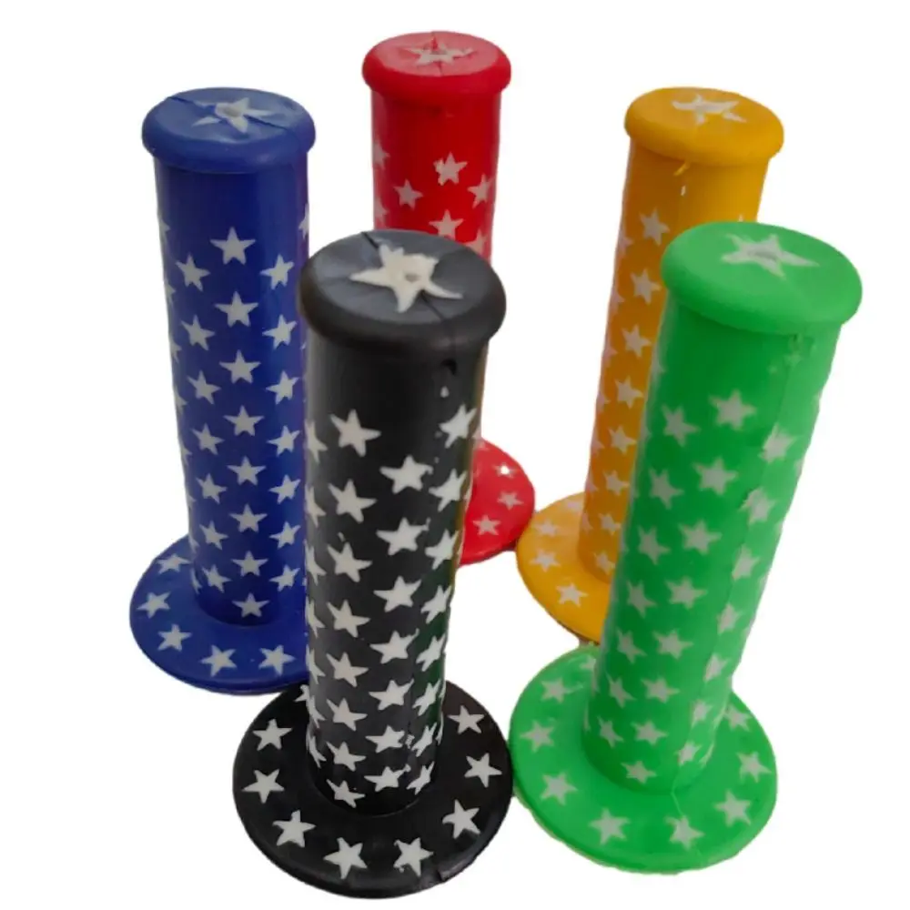 1Pair Bike Accessories Rubber Bicycle Handlebar Grips 5 Colors Anti-slip Handle Grip Bicycle Parts