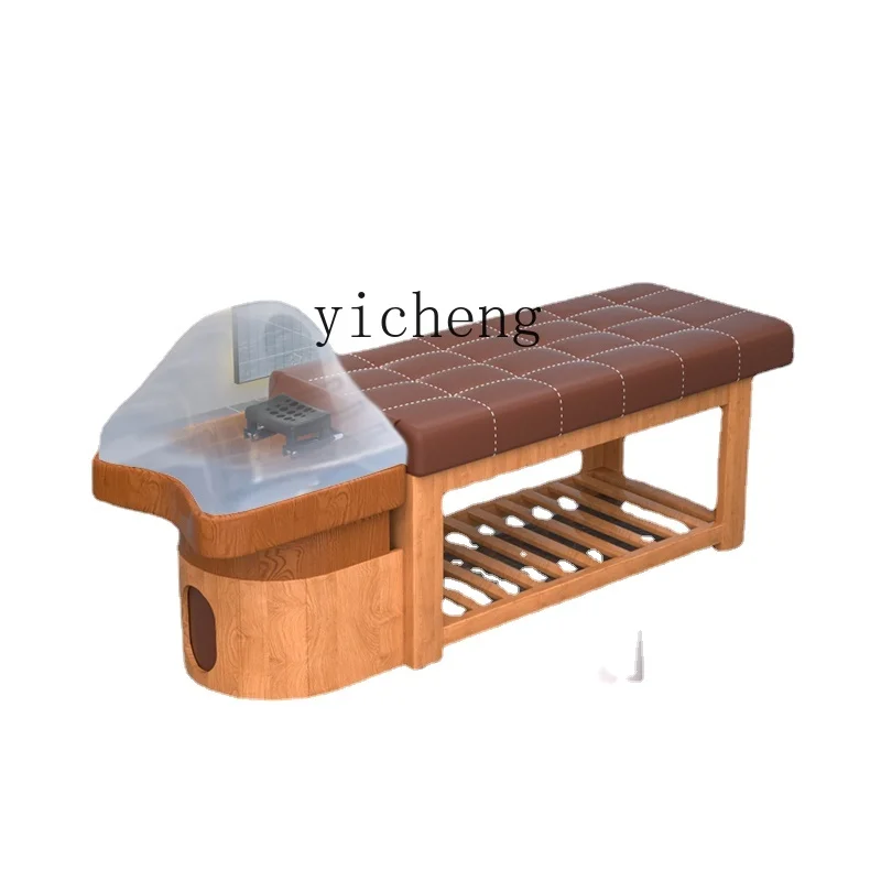 

YY Head Therapy Shampoo Chair Phototherapy Constant Temperature Water Circulation Fumigation Massage Luxury Model Shampoo Chair