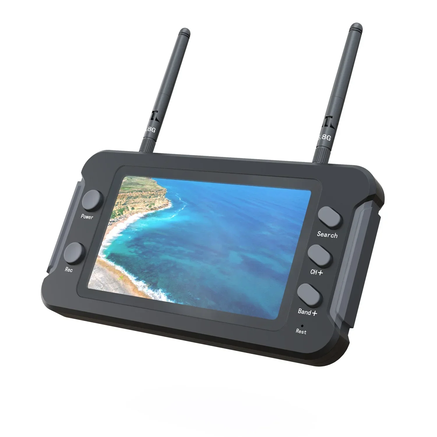 Ecran FPV 5.8G 4.3 pouces 800x480 DVR Enregistrement 40 canaux