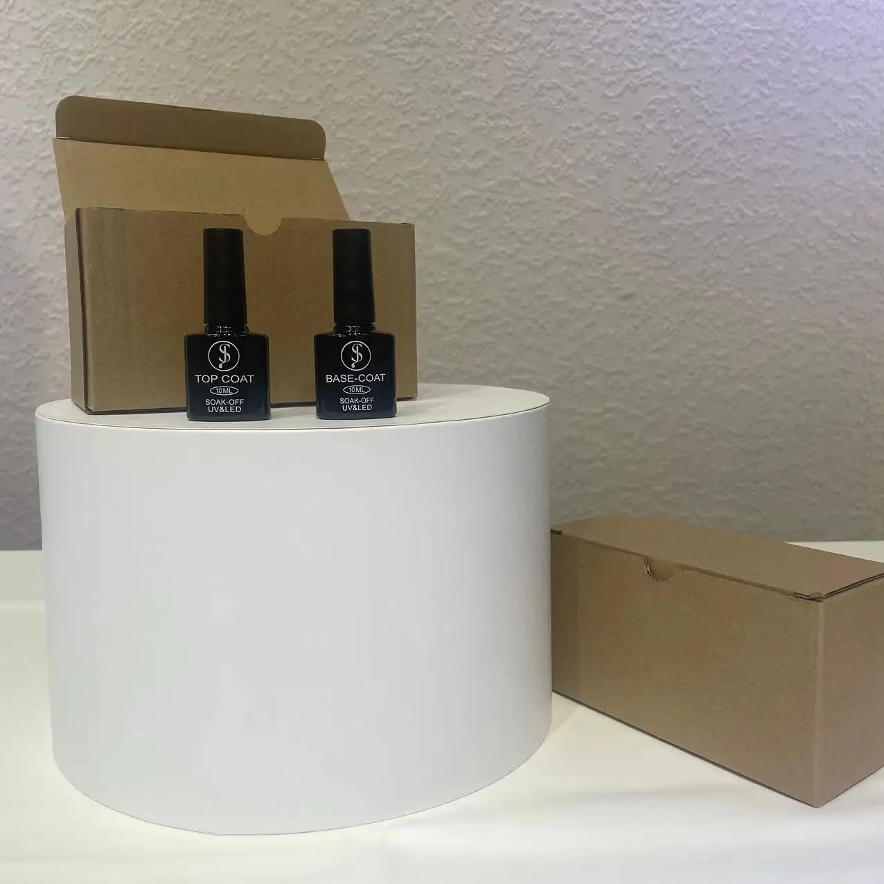 10ml mix 12pcs/box top coat base coat each 6pcs with long lasting strengthen bling nail gel top and base coat nail polish 2
