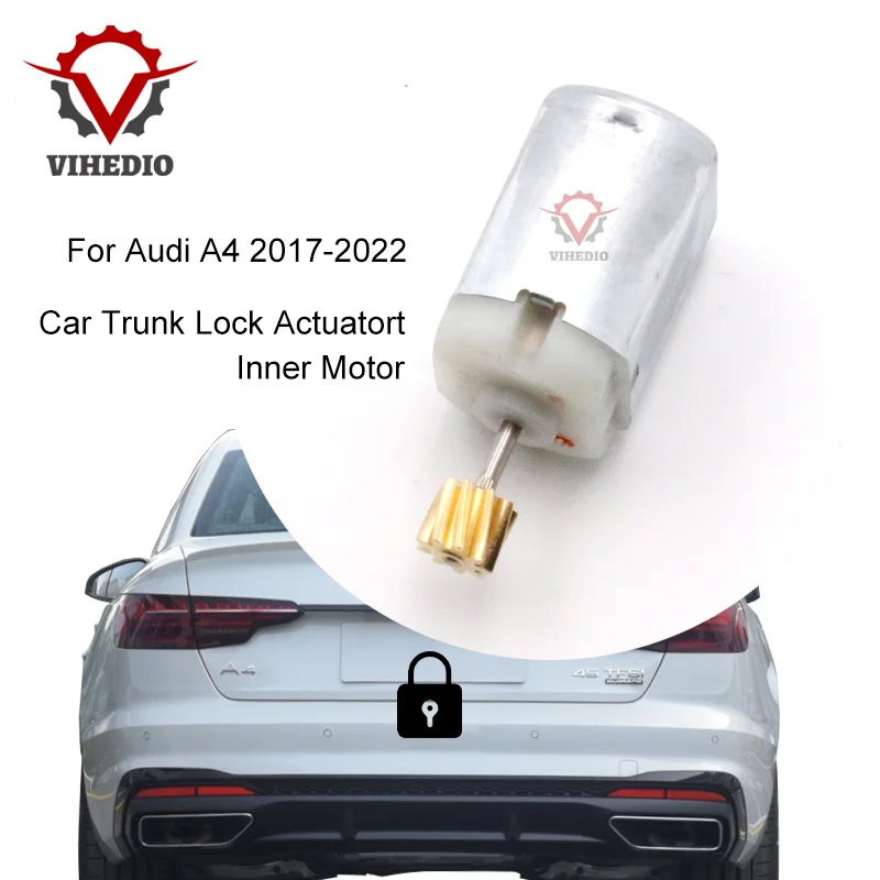 

For Audi A4 2017-2022 Car Rear Trunk Lock Actuator Latch Release Motor OEM 12V Core Power Replacement High Quality DIY Engine