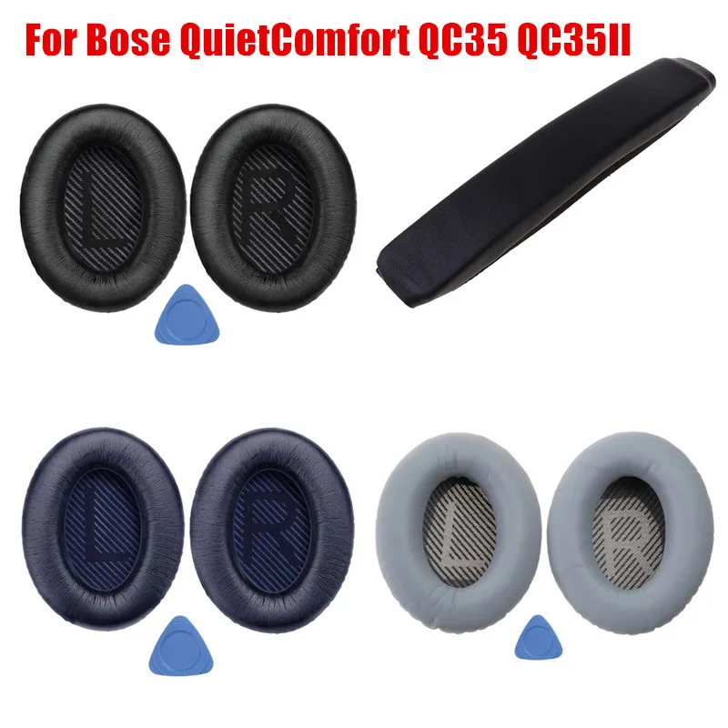 Leather Cushion Headband Ear Pads Replacement For Bose