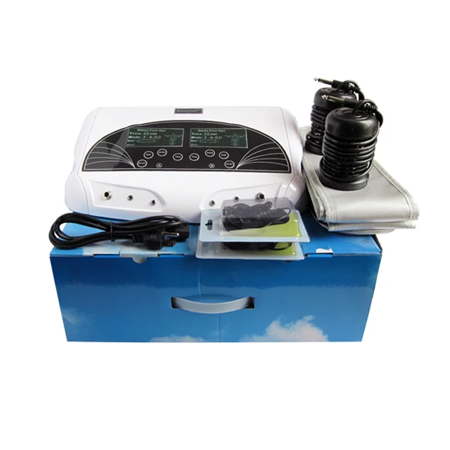 

Rehabilitation Therapy Supplies Water Basin Massage Pedicure Ion Cleanse Detox Foot Spa Ionic Foot Detox Machine