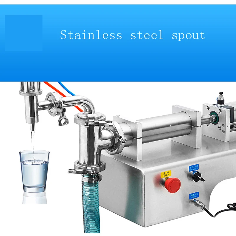 Liquid Filling Machine Water Filler Single Head Drink Mini Electric Lcd Display Water Perfume Milk Juice Bottle 0-4000ml