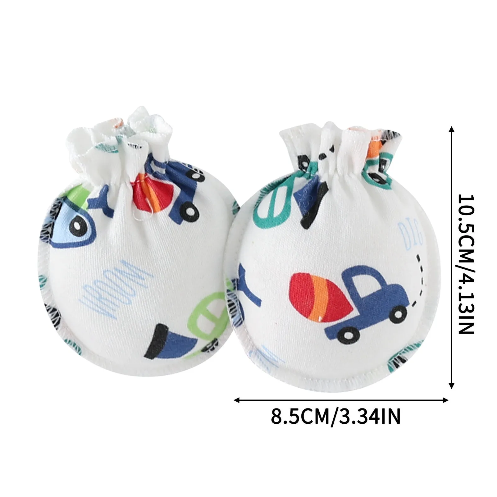 Newborn Baby Mittens Without Scratches Are Suitable For Boys And Girls Aged 0-6 Months