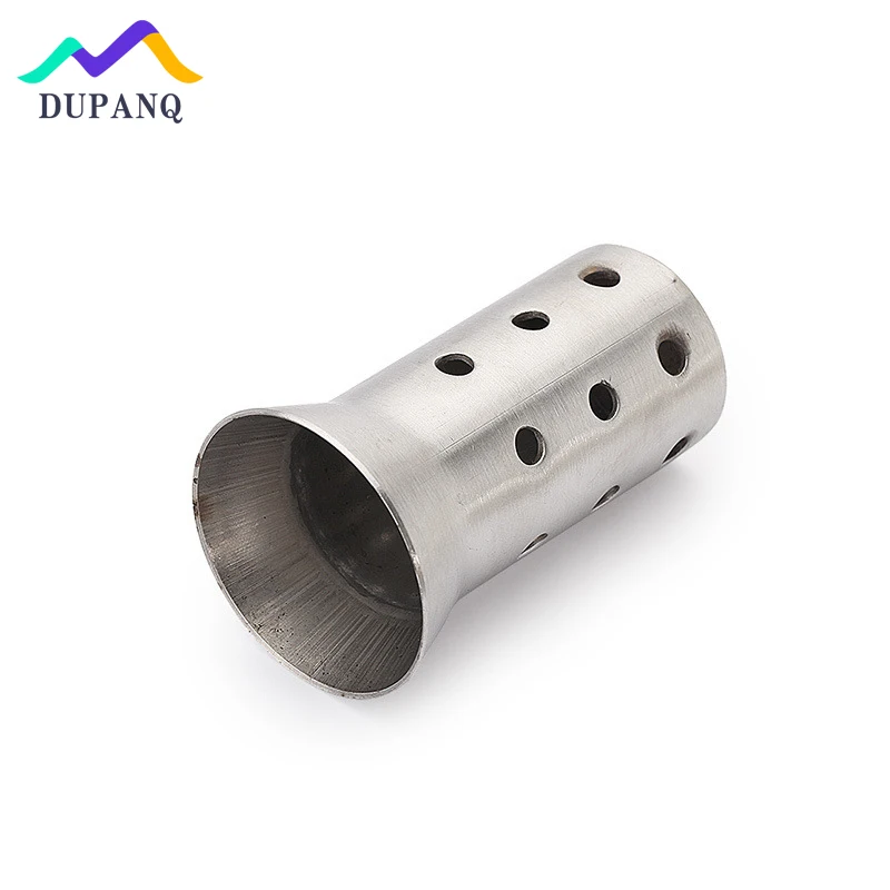 Мотоцикл 51 мм впускная труба глушитель Регулируемый глушитель шумоизоляция передний катализатор