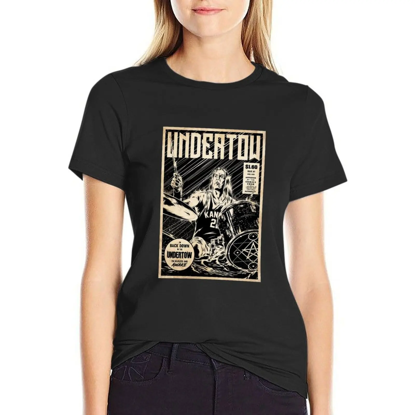 

Undertow Essential T-shirt female cute clothes Women clothes