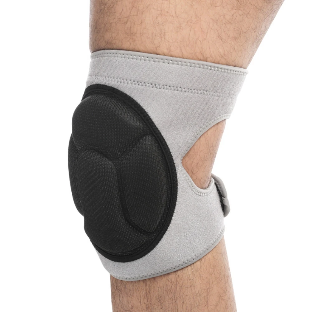 

1 пара спортивных наколенников для фитнеса, эластичные нейлоновые наколенники для защиты от падения и ударов