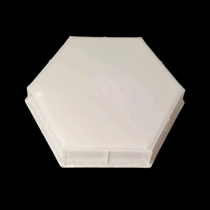 Flat Solid Hexagonal Cement Plastic Mold River Slope Protection Block Pavement Concrete Floor Tile Prefabricated Block