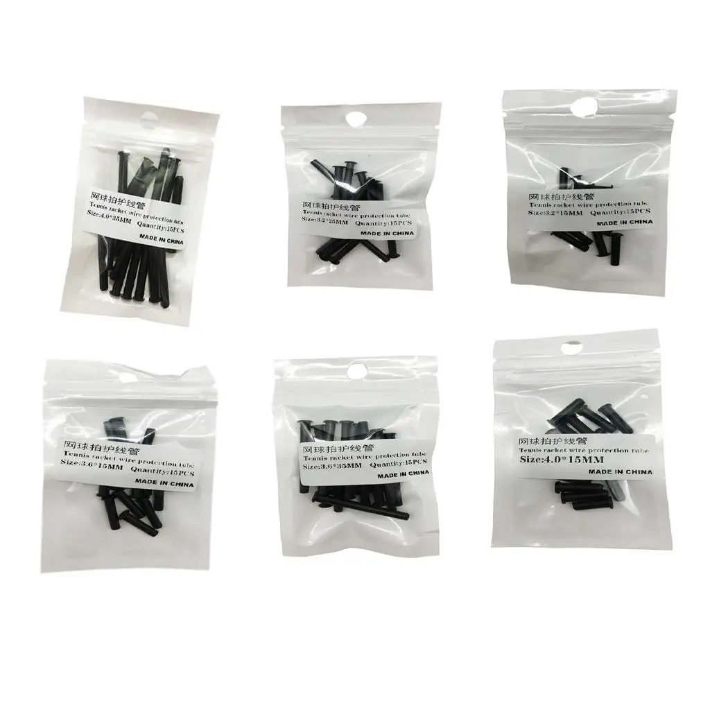 Tennis Racket Grommets Replacement Racquet Eyelets 15x Universal