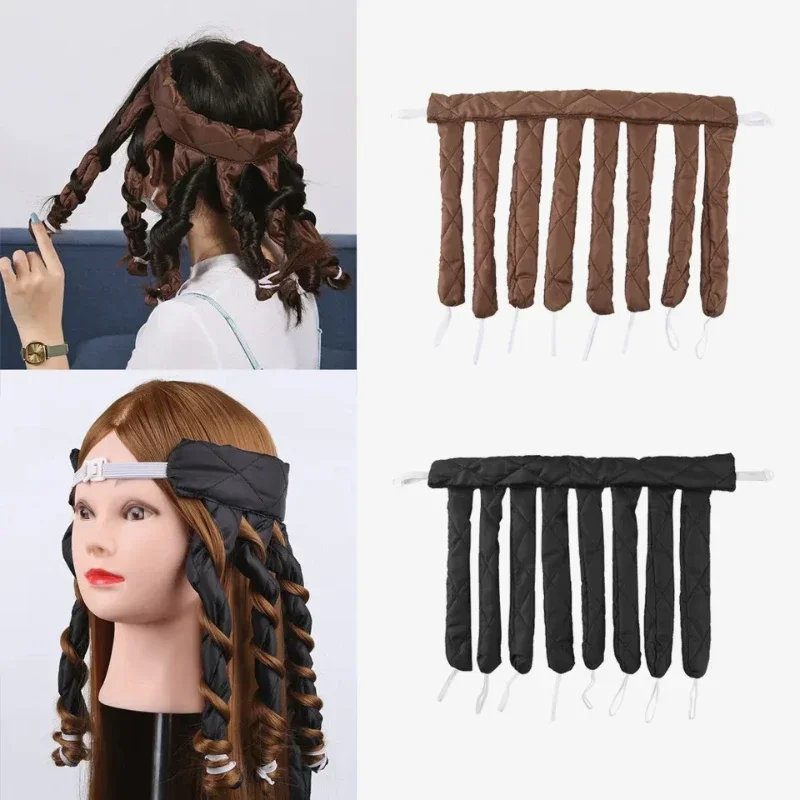 Heatless Hair Curling Tools Styling Tool Velcro Strap Octopus Curl Rollers Soft Curling Rod Headband Lazy Sleeping Foam Curls Wave 1pc