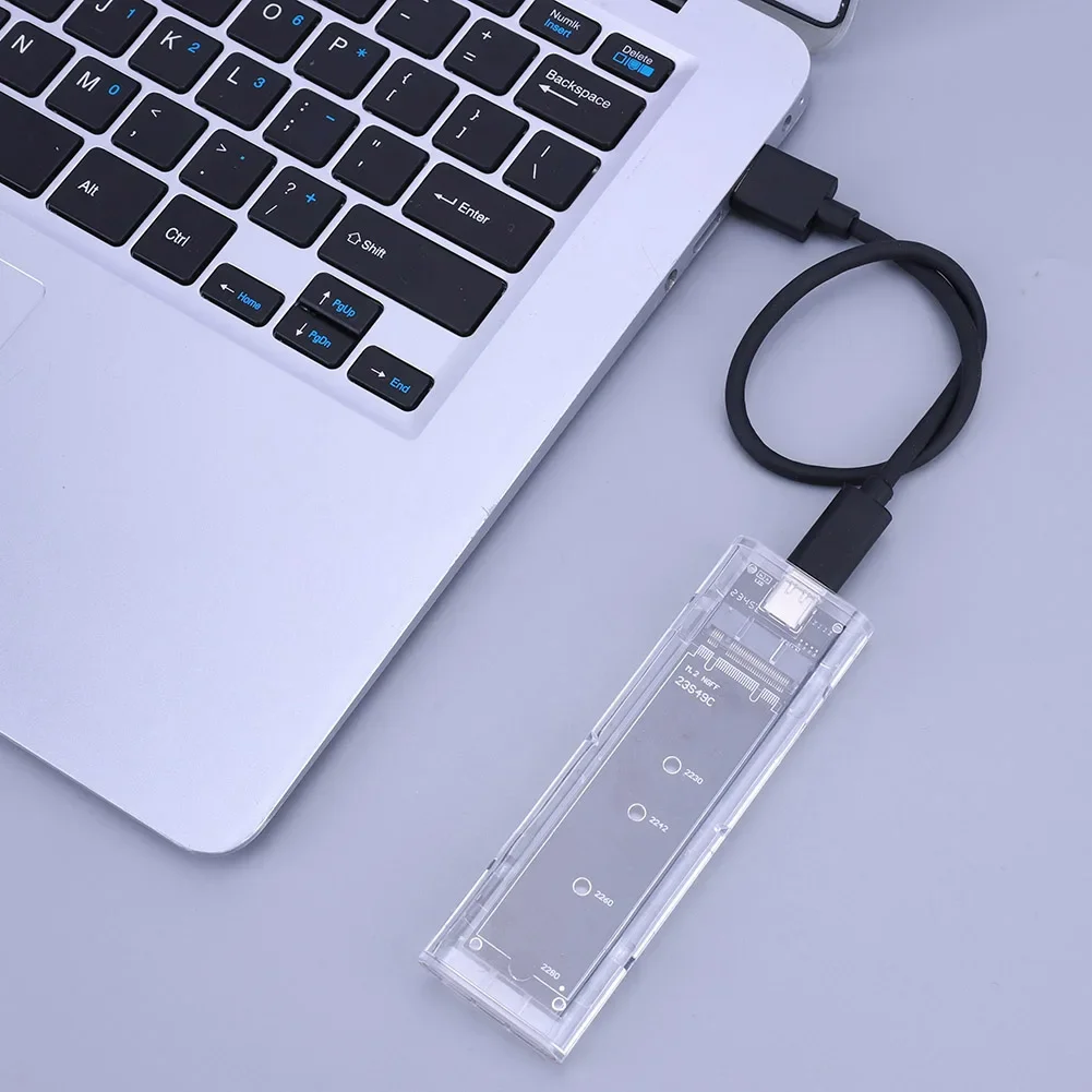 M.2 NGFF SATA ָ Ʈ ũ ڽ, USB 3.1 C Ÿ, 10Gbps ϵ ũ ڽ, B Ű, B + M Ű, 22230, 2242, 2260, 2280mm SSD  