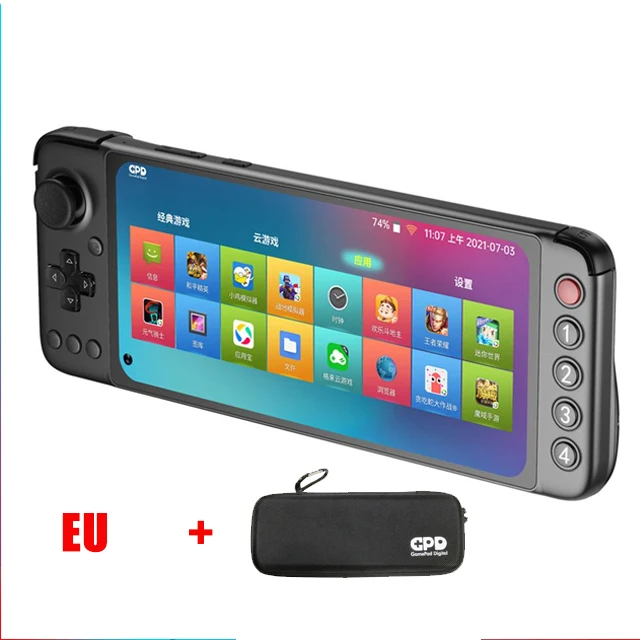 Original Protable Gaming GPD XP Android Handheld Console Android 11 CPU MediaTek Helio G95 Video Games Consoles 6.81 Inch Gift 