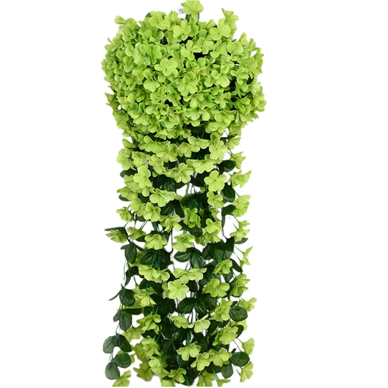 100cm Violet Artificial Orchid Hanging Basket for Party and Wedding Decoration