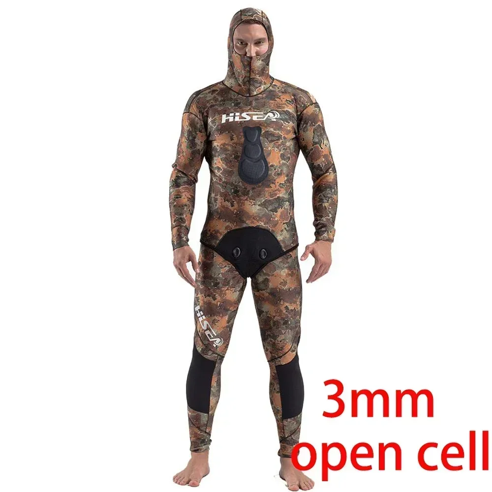 Diving Suits 3mm Yamamoto 39 Neoprene Spearfishing For Men Open Cell Camo Freediving Scuba Diving Hunting Gear