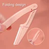 GECOMO 3 PCS Mixed Color Set of Foldable Eyebrow Trimmers Safe And Scratch-proof Eyebrow Razor For Novices 2