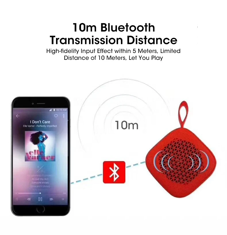 Portable Outdoor Waterproof Bluetooth Speaker Mini Bluetooth Speaker Mobile Phone Car Subwoofer Small Speaker