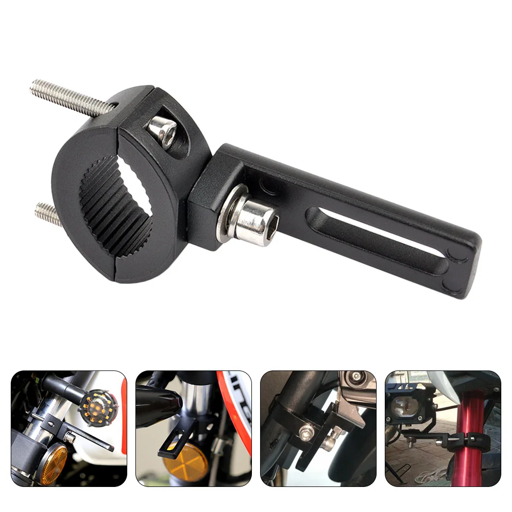 

2 Pcs Motorcycle Accessories Headlamp Bracket for Stand Holder Headlight Mount Fog Clip Motorbike