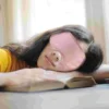 16 Pcs Disposable Eye Mask Masks Cotton for Sleeping Black Face Soft Polyester Men Blindfold Child Ear Buds 4