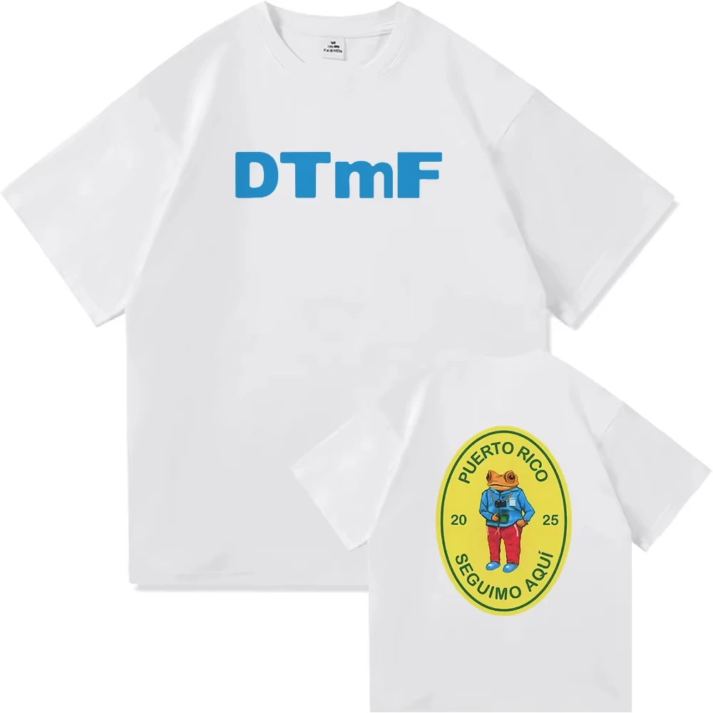 DTMF Debí Tirar Más Fotos TShirt BAD BUNNY DeBÍ TiRAR MáS FOToS Men Clothing Harajuku High Quality Cotton Tops Fans Gift T-Shirt 4