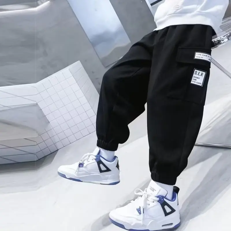 Boys Cargo Pants for 110-170cm Teenage for Boys Pants
