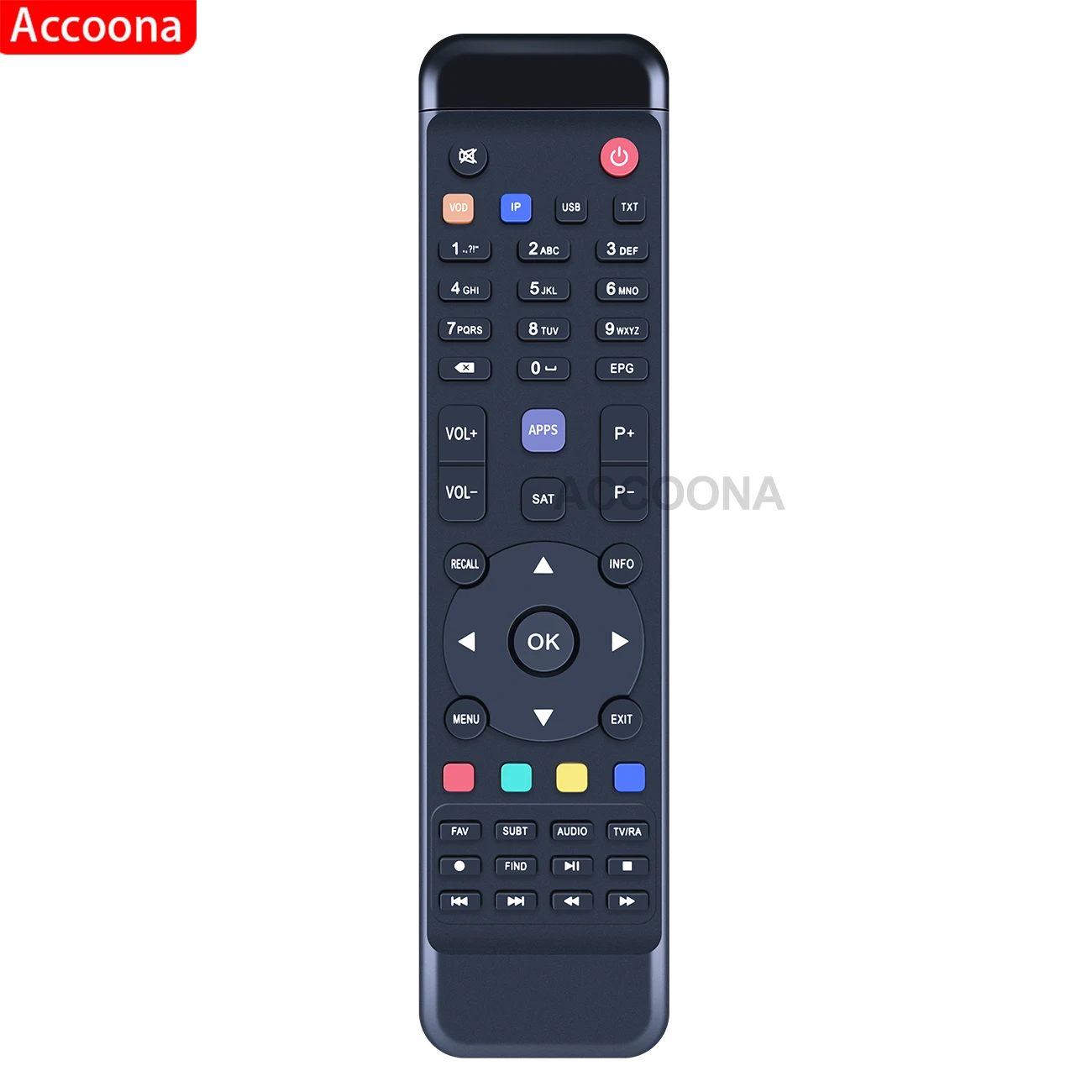 Remote control for icone Vogue One, Max, Pro TIGER I400 PRO I500 I700  GoGo IPTV