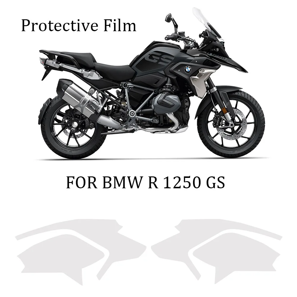 For BMW R1250GS R1250 GS 2017-2023 TPU Protection Film PPF Paint Scratch Resistant Protective Film Motorcycle Tank Protection Fi