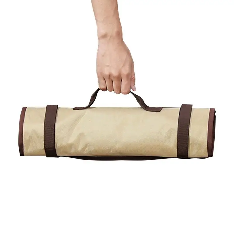 

Tent Stake Storage Bag Tent Peg Bag Outdoor Tent Peg Portable Hammer Storage Pouch Organizer For Hiking Camping Wear-resistant