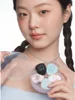Everbab 6PCS Bow Series Mini Thumb Powder Puff Set Little Finger Air Cushion Puff Concealer Blush Cute Makeup Tool 5