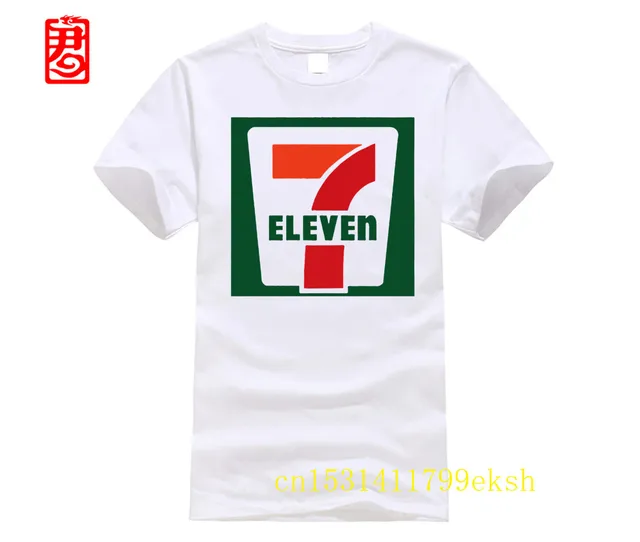 Dépanneur supermarché employés sept onze t-shirt marque de mode t-shirt hommes nouveau 1