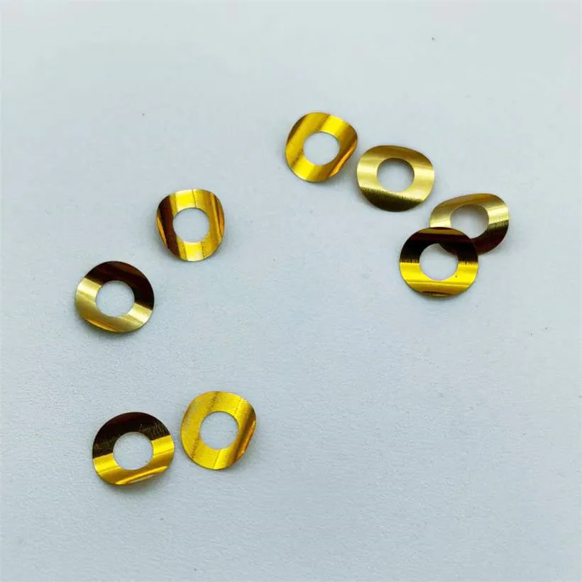Precision Watch Movement Accessories: Hour Wheel Washers & Springs for Mechanical Timepieces