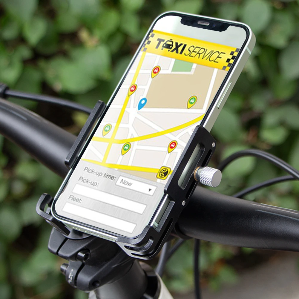 Bicycle Stem Cell Phone Mount Bicycle Mount Phone Holder Universal Bike Cycling Phone Clamp Fit for 1.96 To 3.93 in Smartphone