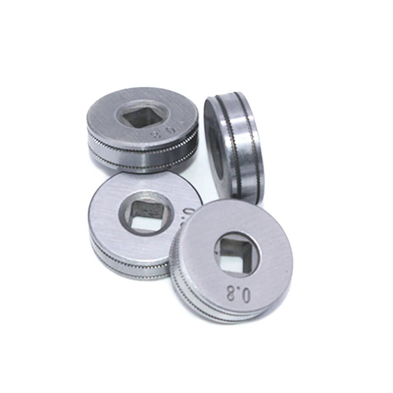 Welding welders 1PC Welding Wire Feeder Roller Double Size MIG K Groove V Groove Feeding Machine