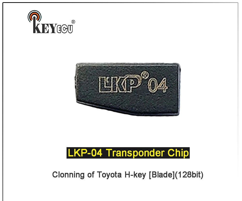 Keyforkess 1x 5x 10x 30x 50x LKP-04 LKP04 Chip ceramico Transponder chiave auto copia H chip per Toyota H-key 128bit - S841f0f206e7b4ed6bb1706d2b77cec57G