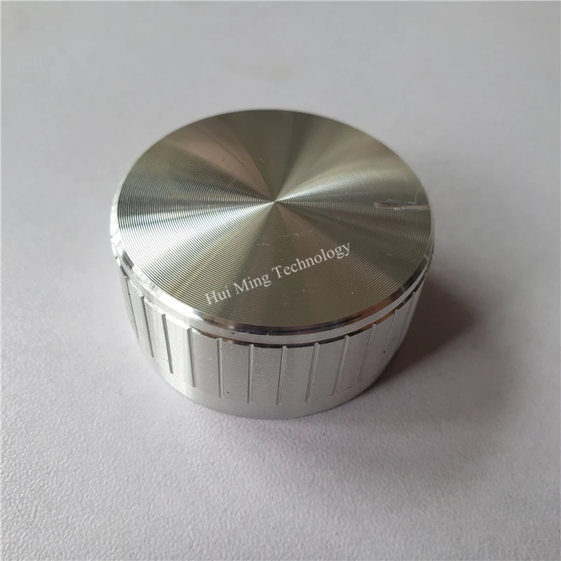 Aluminum Plastic Knob Cap O Shaft Tangents Silver Encoder Rotary